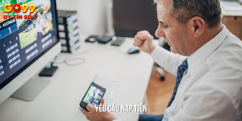 Nếu app yêu cầu nạp tiền, bet thủ nên cẩn trọng